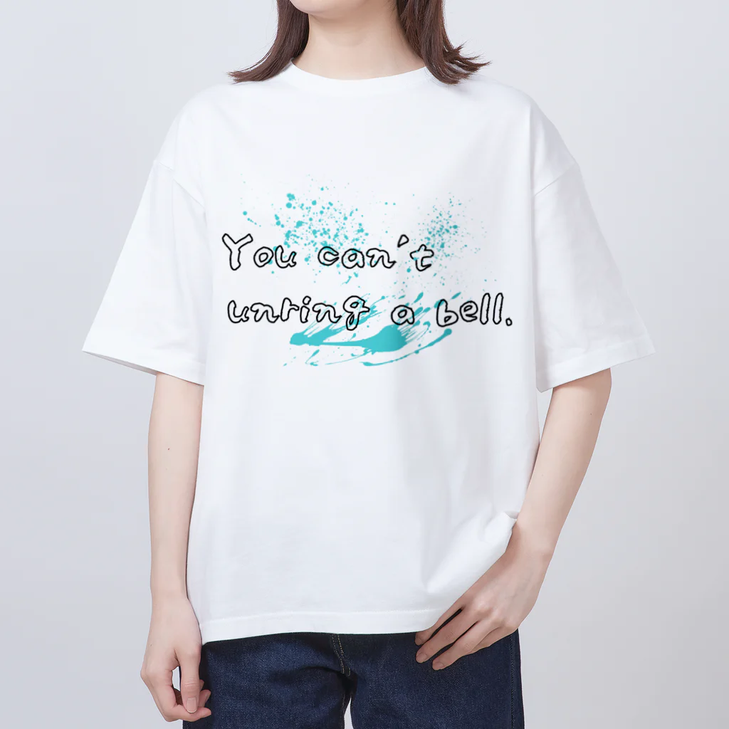 ZONT-13_SUの覆水盆に返らず オーバーサイズTシャツ