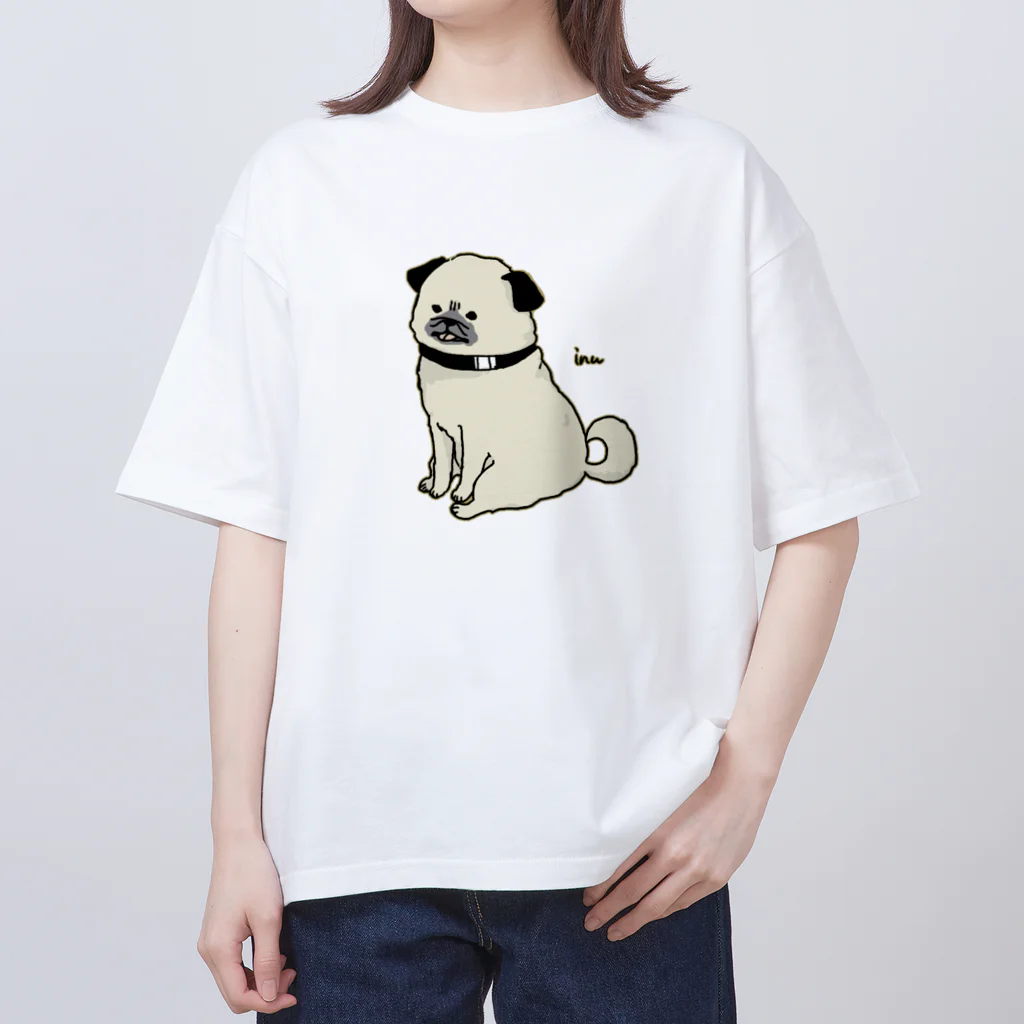 LEMON＊LEMON＊TETRAの犬のキャン太郎 オーバーサイズTシャツ