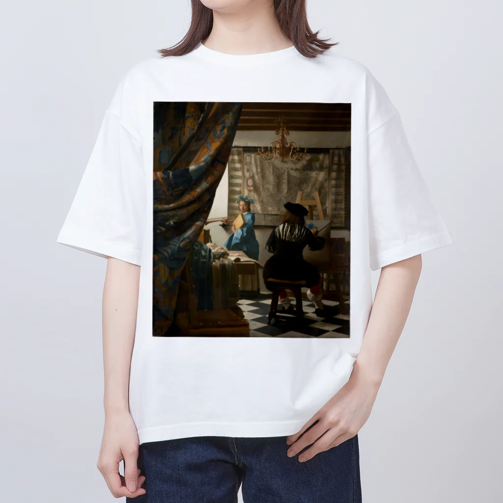 世界美術商店の絵画芸術 / The Art of Painting Oversized T-Shirt