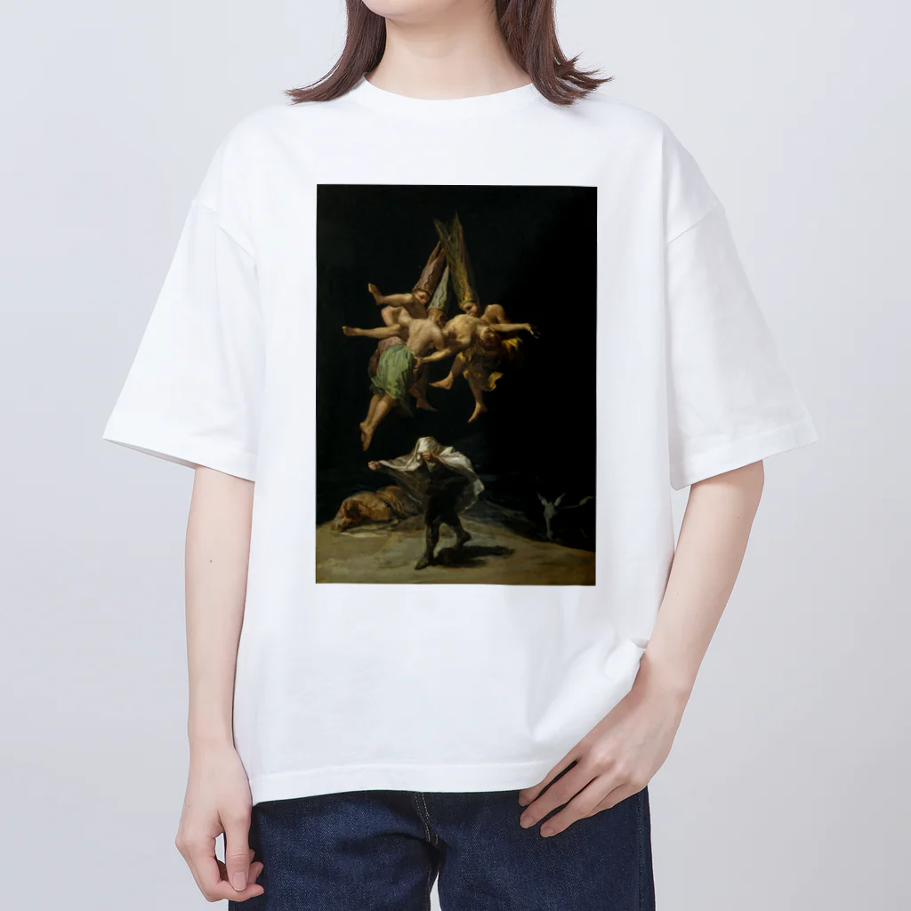 世界美術商店の魔女たちの飛翔 / Witches' Flight オーバーサイズTシャツ