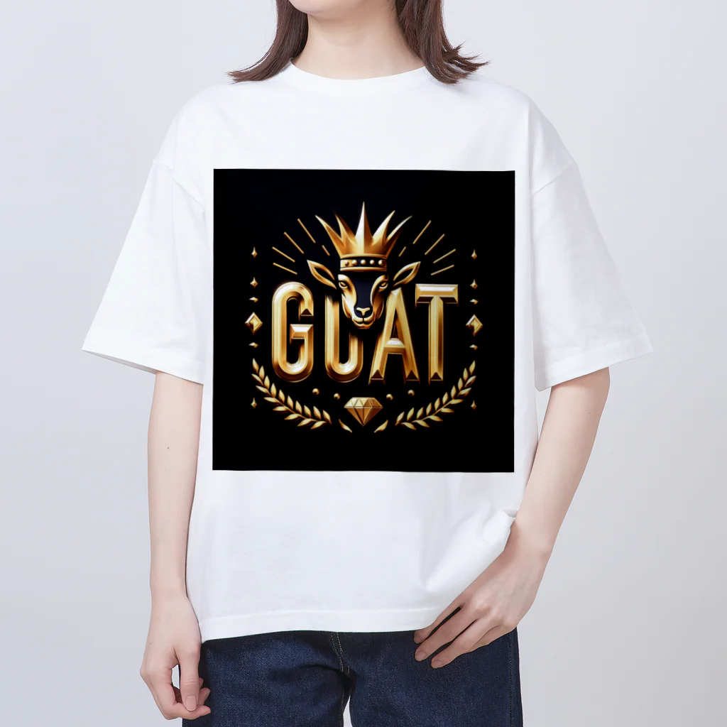 Higurinのgreatest of all time（山羊） Oversized T-Shirt