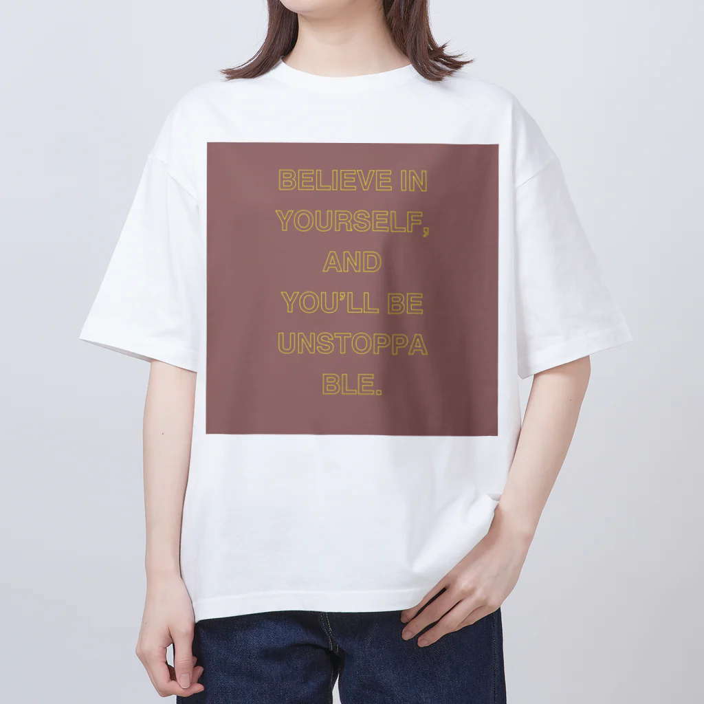 maoの自分自身を信じれば、不屈の力を持つことができる Oversized T-Shirt