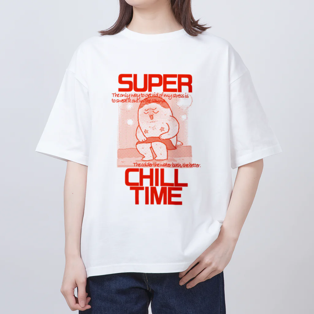 にししさとる💭のSUPERCHILLTIME オーバーサイズTシャツ