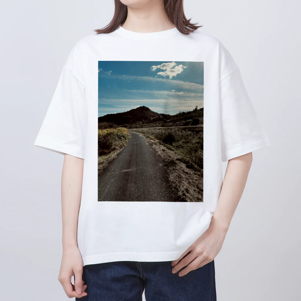 Datsuijo Chattlng Clubの俺の地元Tシャツ Oversized T-Shirt