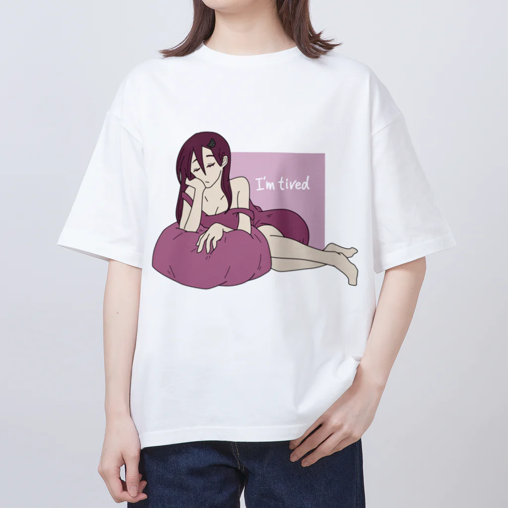 dustopia-yuzukiのねむねむちゃん オーバーサイズTシャツ