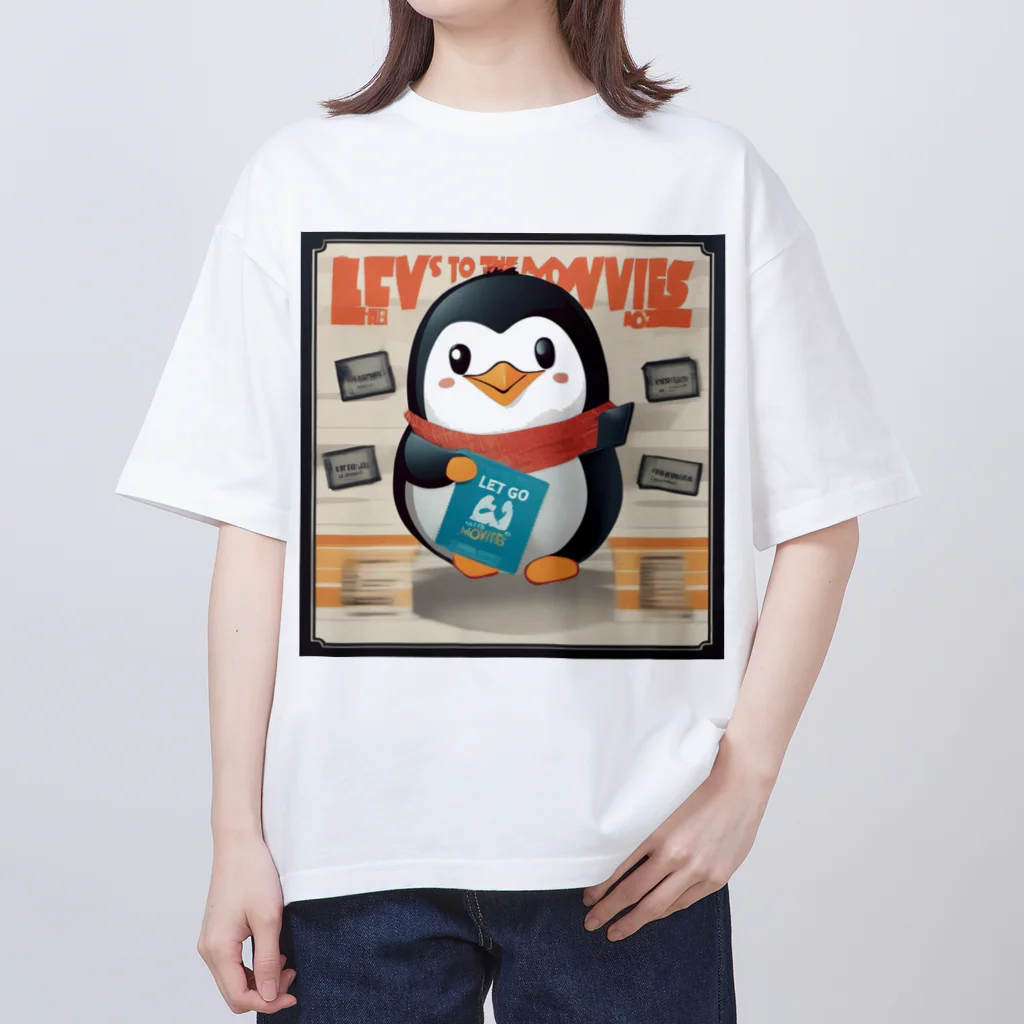 MistyStarkのペンギンレッツムービー Oversized T-Shirt