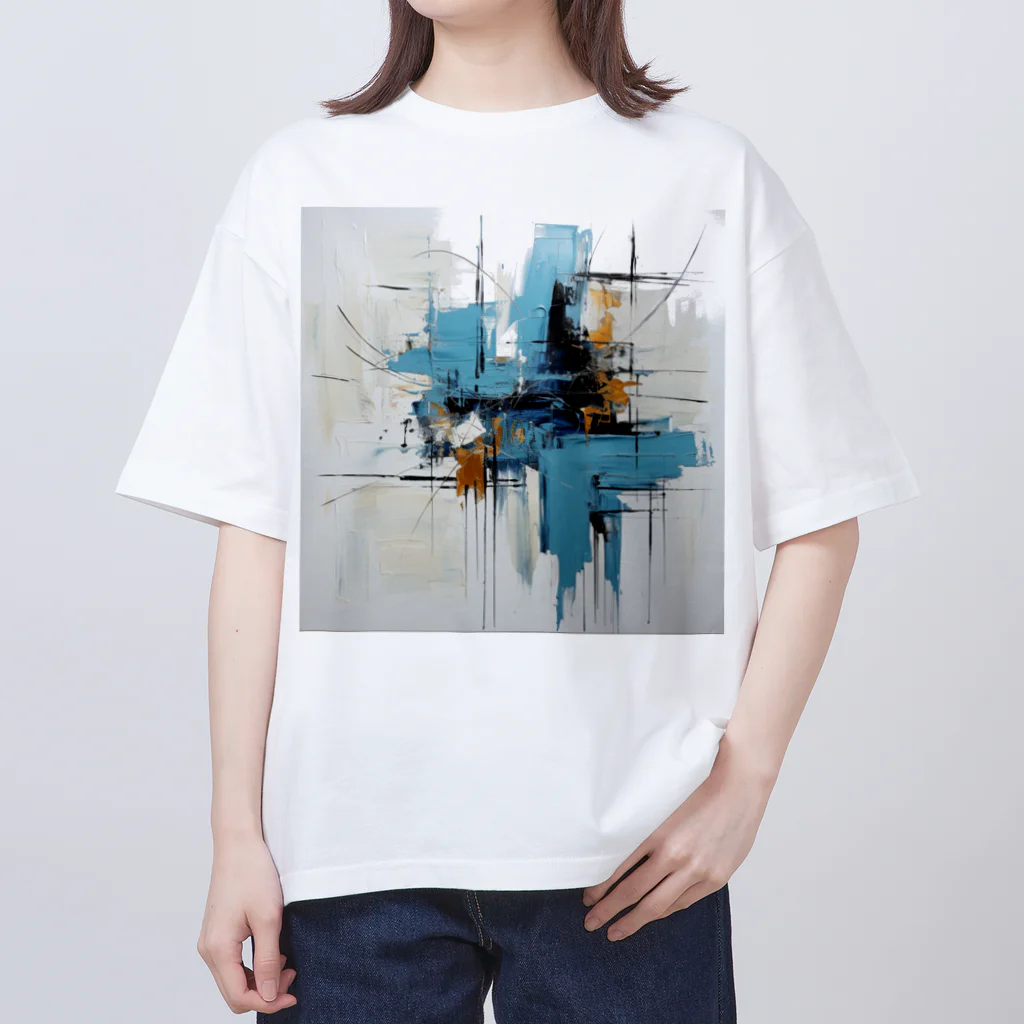 ものくらふとの海と帆 Oversized T-Shirt