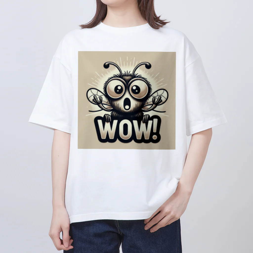 nomkyonのWoW！昆虫！No3 オーバーサイズTシャツ