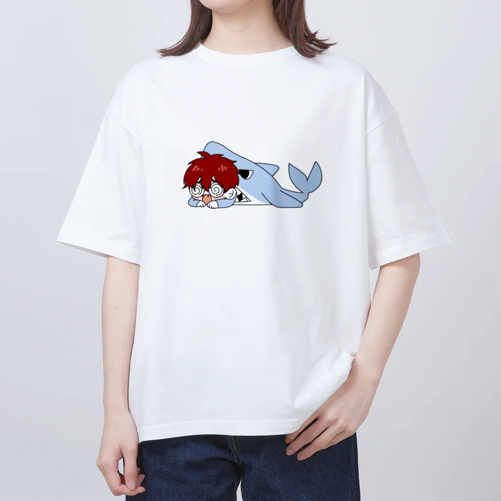 うみのなかまたち shopのしゃーくだよ オーバーサイズTシャツ