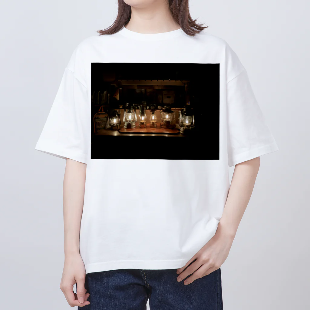 Jesse_Tnk Camp Shopの愛しいオイルランタン達 Oversized T-Shirt