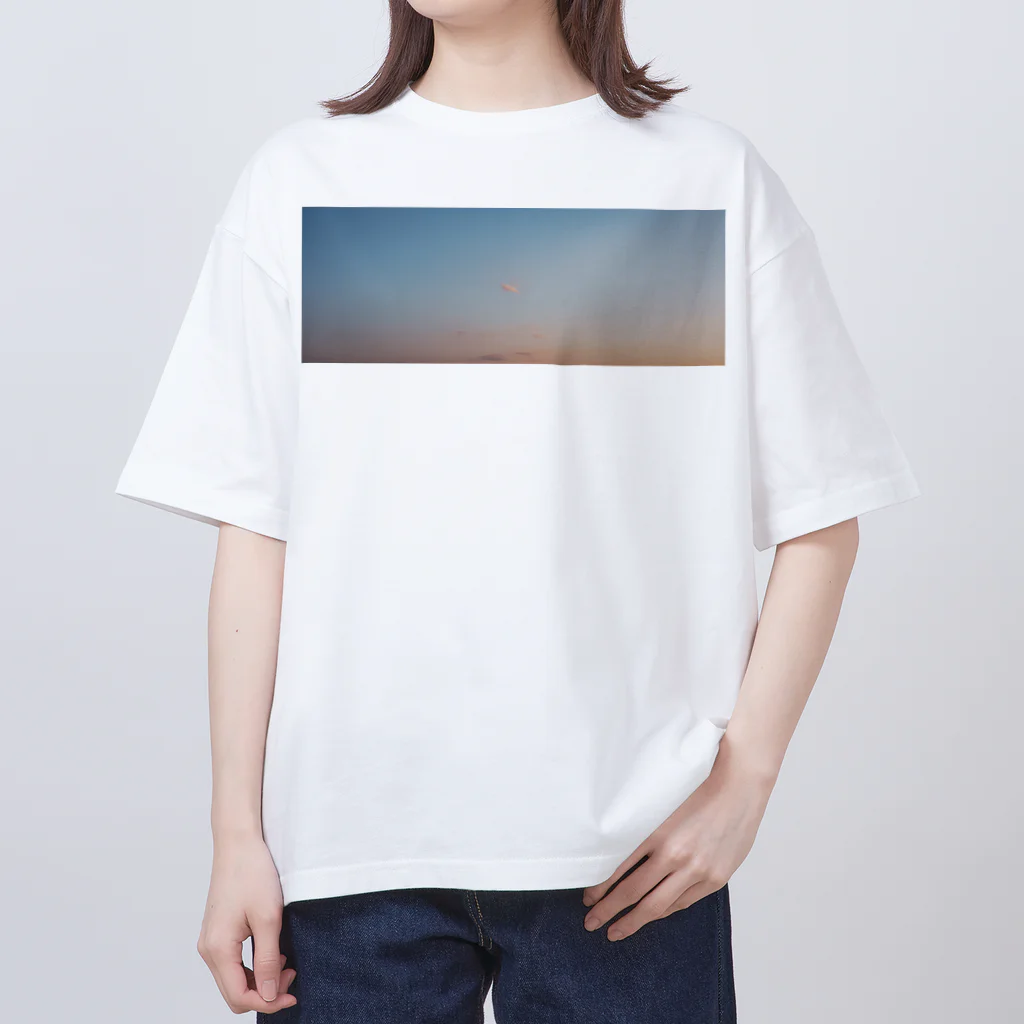 hinataの夕焼けわたがし オーバーサイズTシャツ