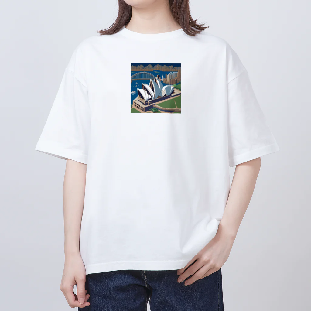 だいすけのシドニーオペラハウス オーバーサイズTシャツ