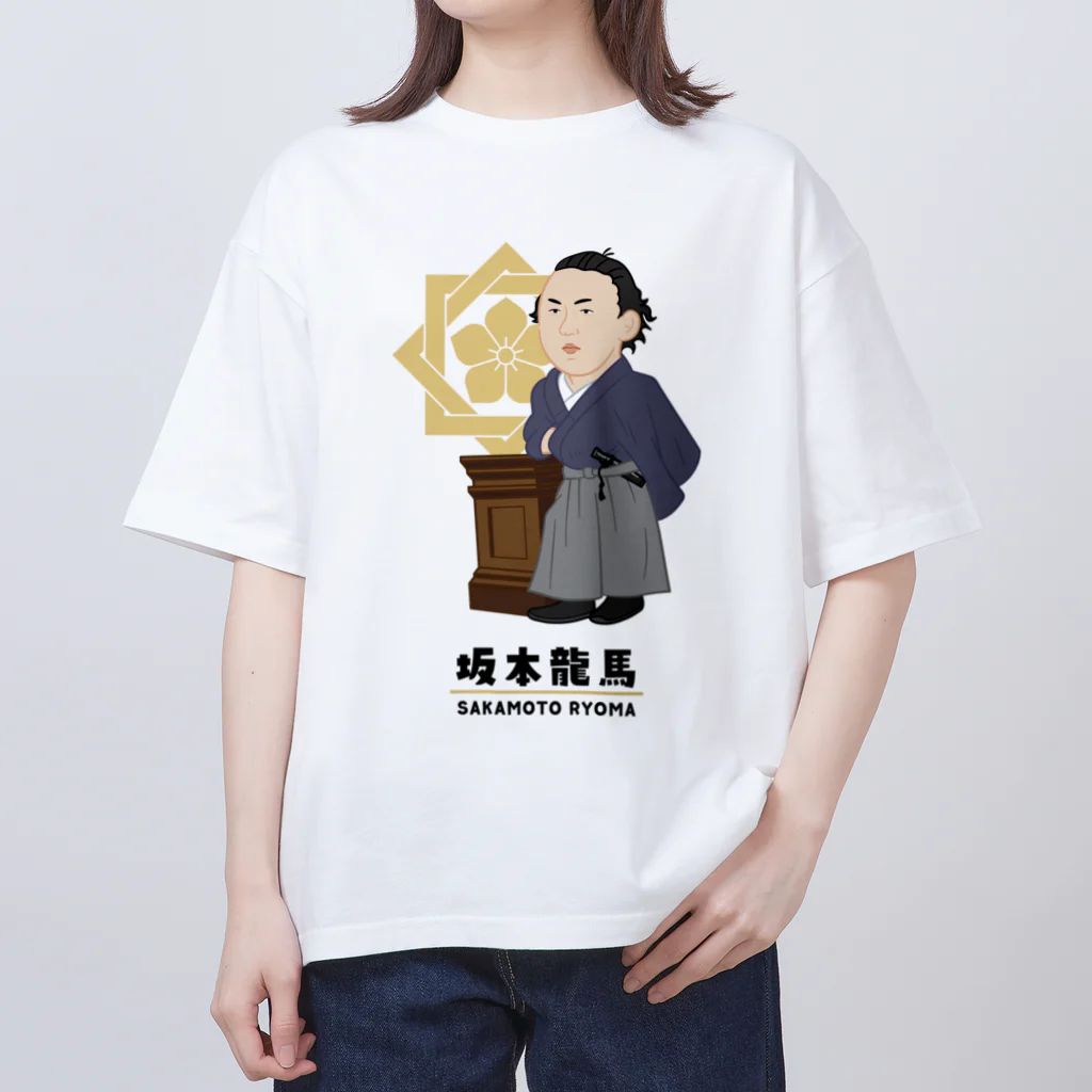 mincruの偉人シリーズ_坂本龍馬 オーバーサイズTシャツ