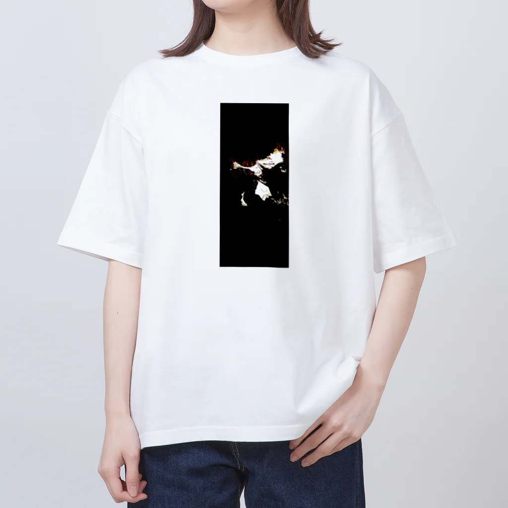 maguro8xpのmaguro dark side of the moon オーバーサイズTシャツ