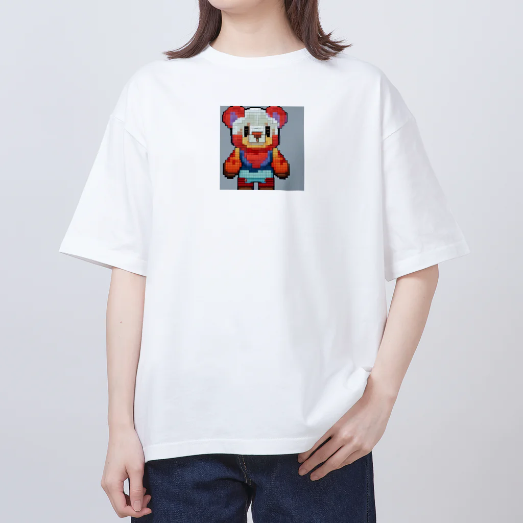 koba777のドット絵ワンゲニベスト オーバーサイズTシャツ