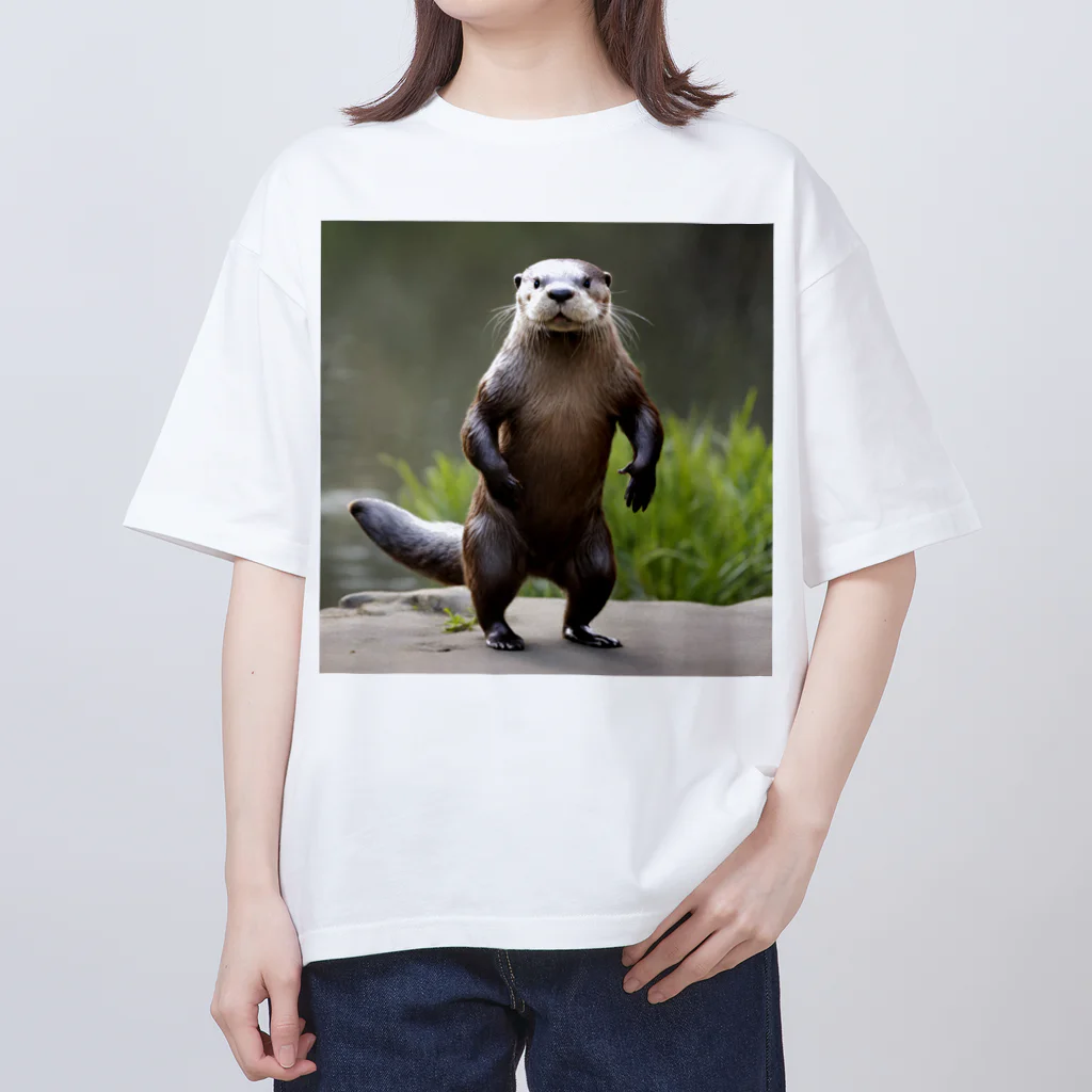 赤ヘアちゃんのSTRONG ANIMAL ~人狩り行こうぜ~ Oversized T-Shirt