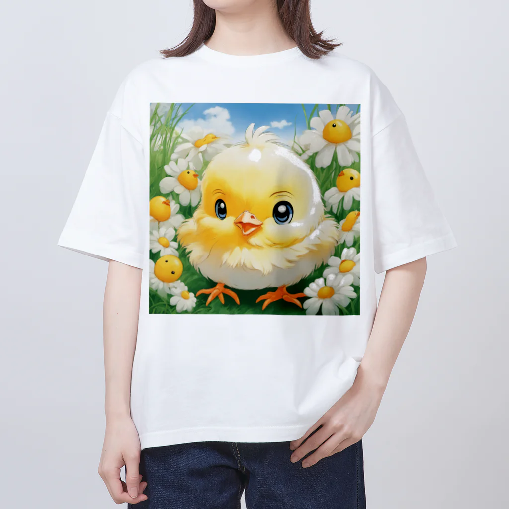 JUNのひよこの赤ちゃん 01 オーバーサイズTシャツ