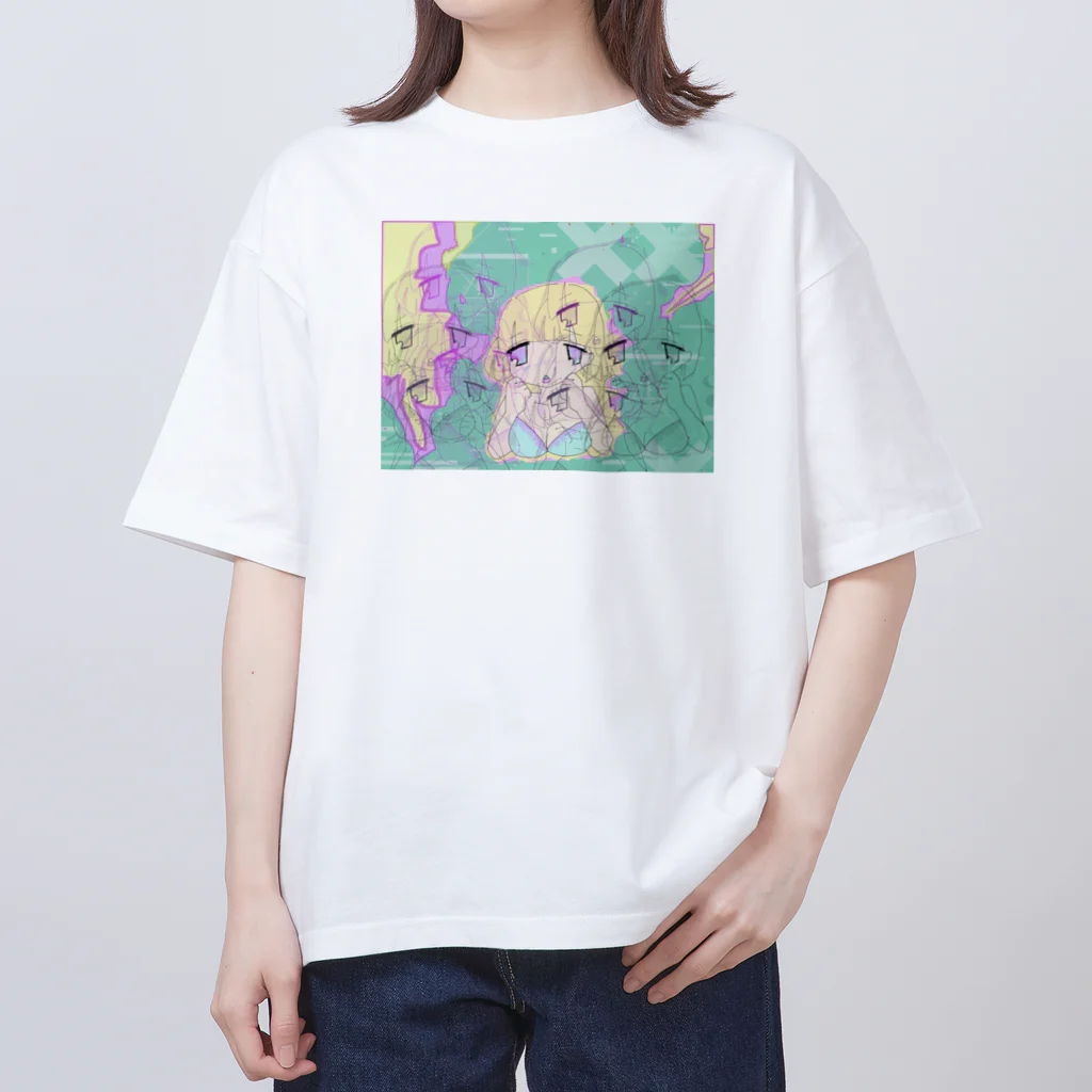 Chouchouのちゅっちゅらんらんグッズ Oversized T-Shirt