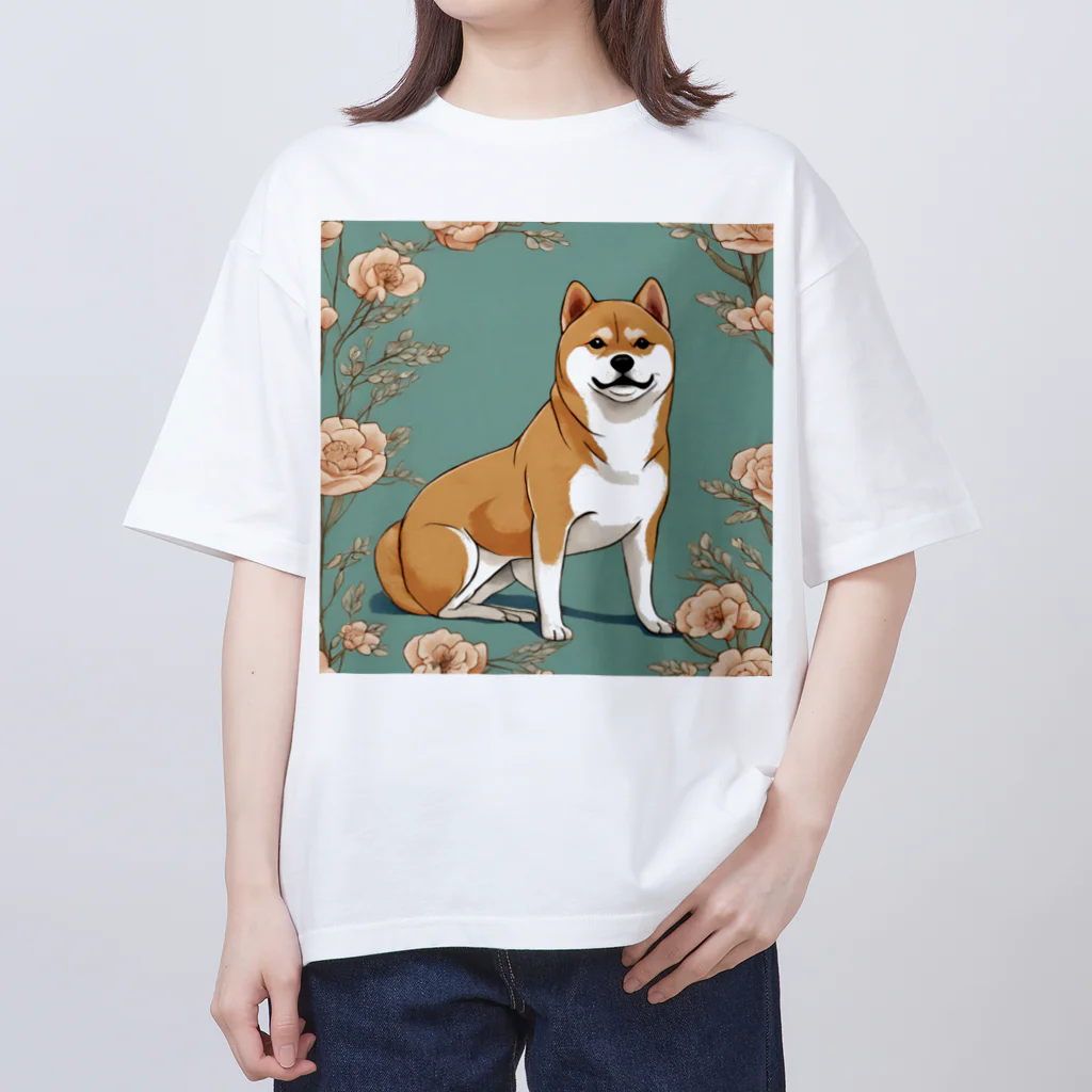 pinetreeの柴犬２ オーバーサイズTシャツ