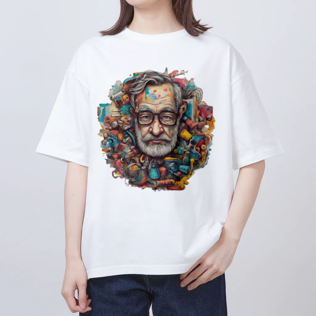 John Machの無双像 Oversized T-Shirt