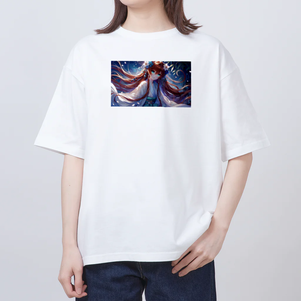 カズの「星屑の舞う森の守り手」 オーバーサイズTシャツ