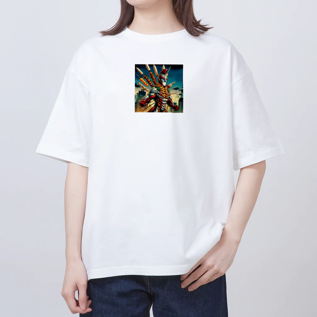 fmk235のYAKITORIHERO Oversized T-Shirt