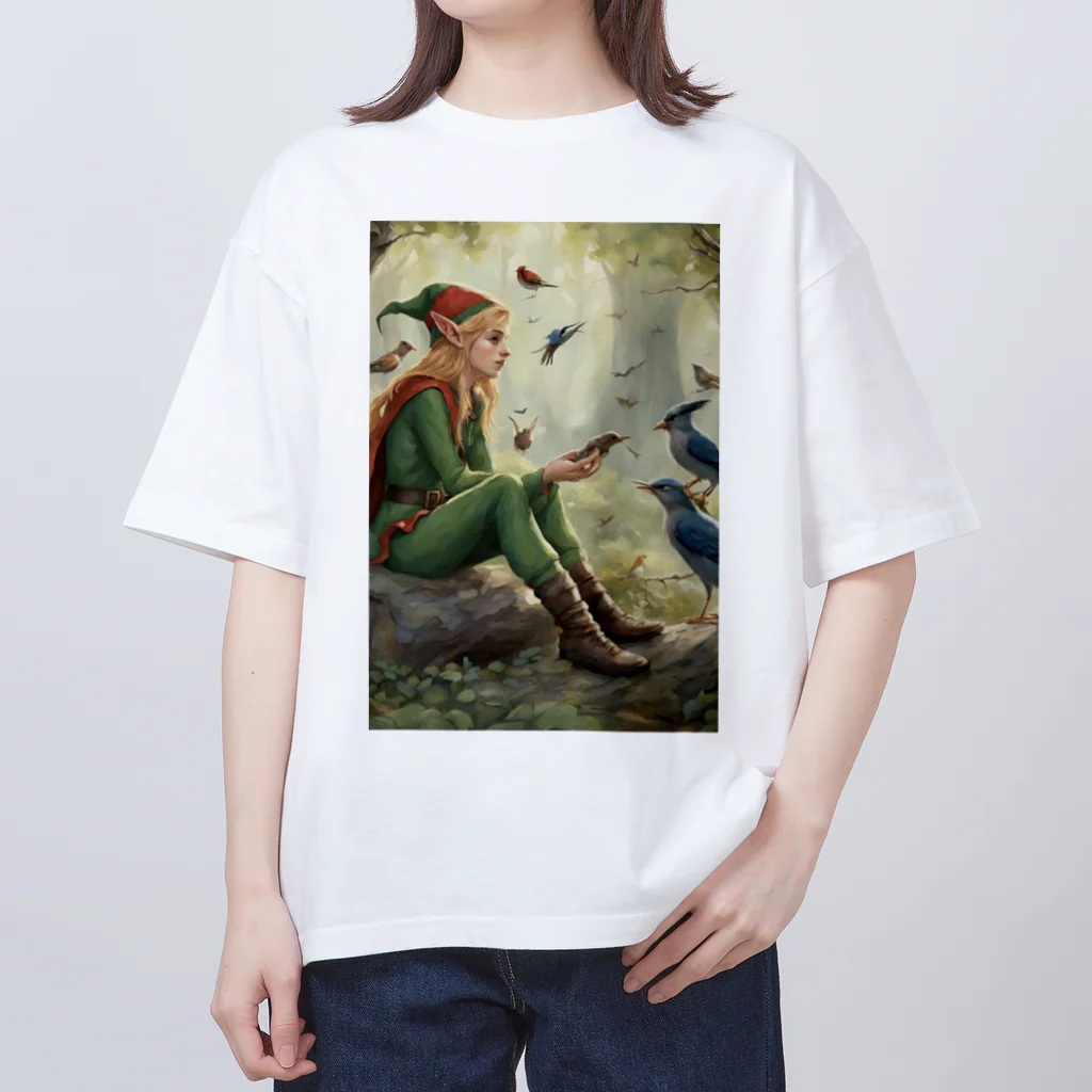 ClowN worldのエルフ 01 オーバーサイズTシャツ