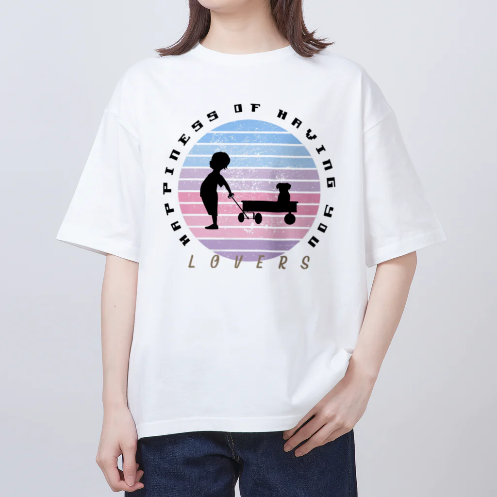 FRENCHIEのkidsと散歩🐾 オーバーサイズTシャツ