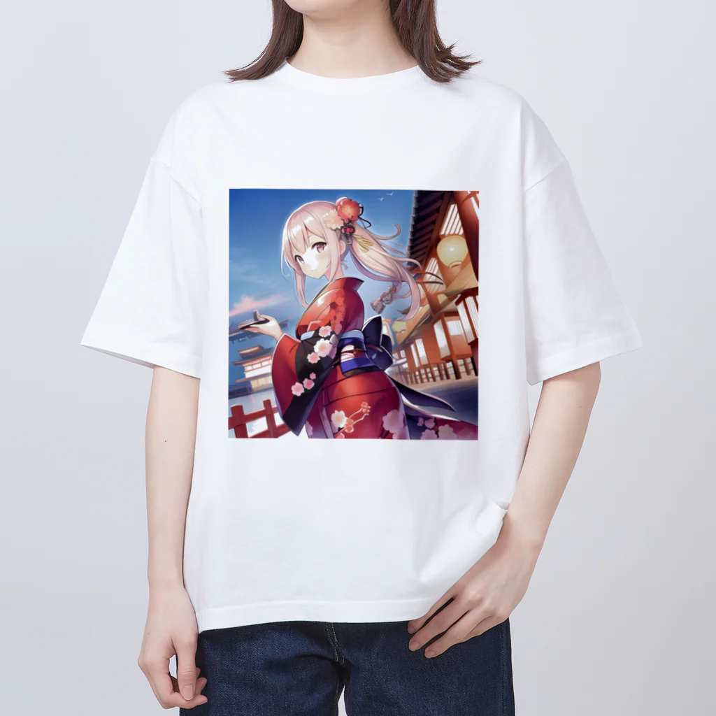 Moichi Designs Shop-2023の神戸ロマンス街道めぐり オーバーサイズTシャツ