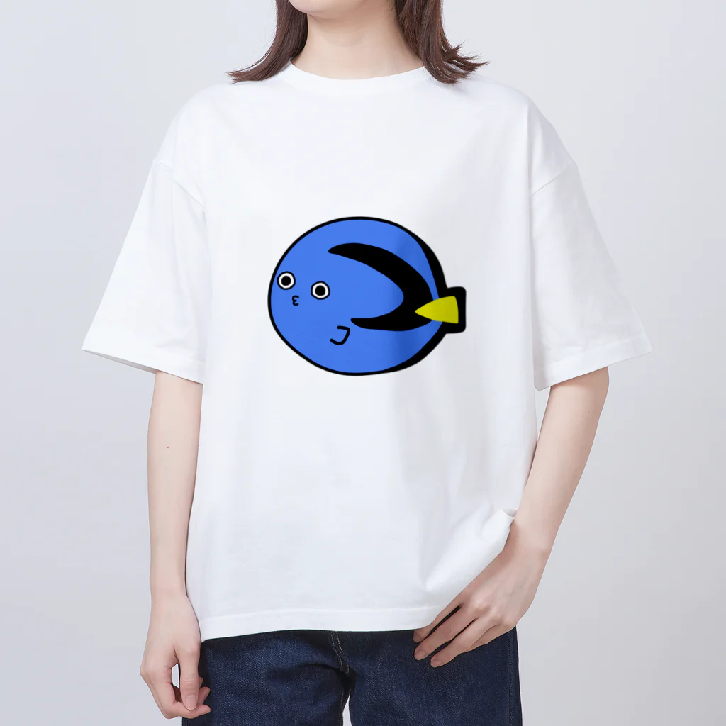 モルのナンヨウハギ オーバーサイズTシャツ