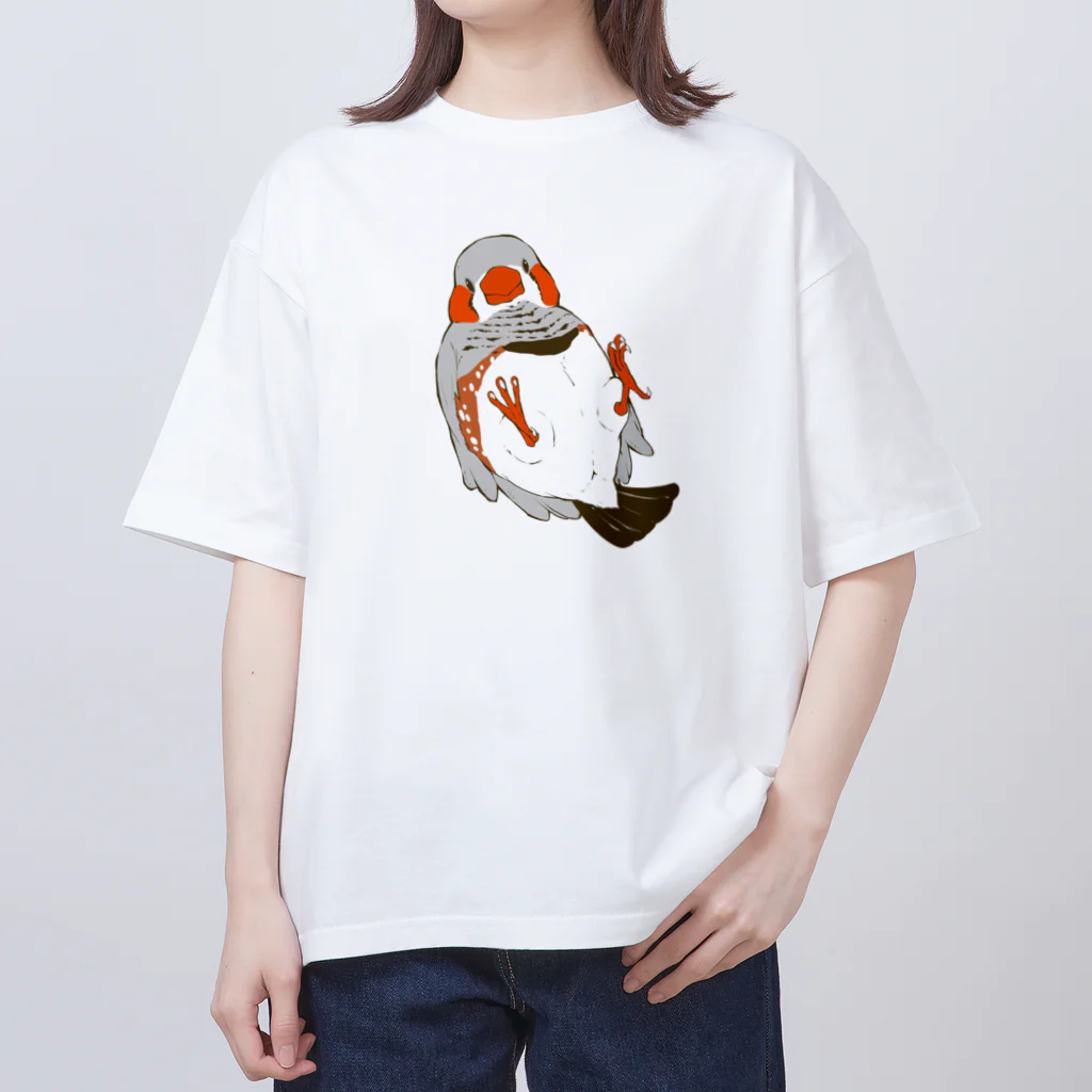 MIYUKIのちょっとリアルな‘きんかちょう’。 オーバーサイズTシャツ