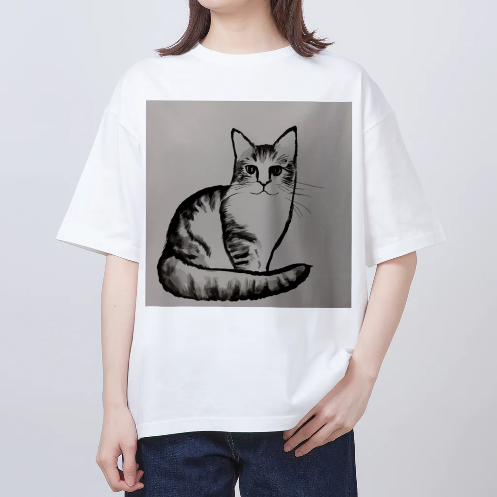 discwの猫ちゃん Oversized T-Shirt