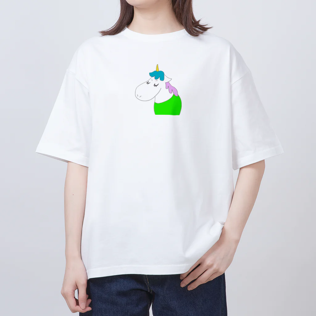 unicorn_hsのユニ子シリーズ Oversized T-Shirt