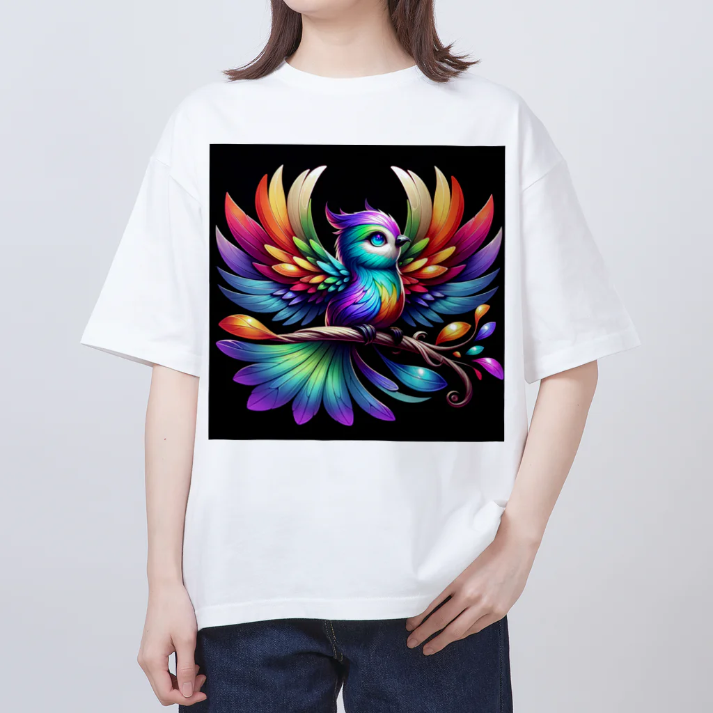 kazutan3435の伝説の鳥 オーバーサイズTシャツ