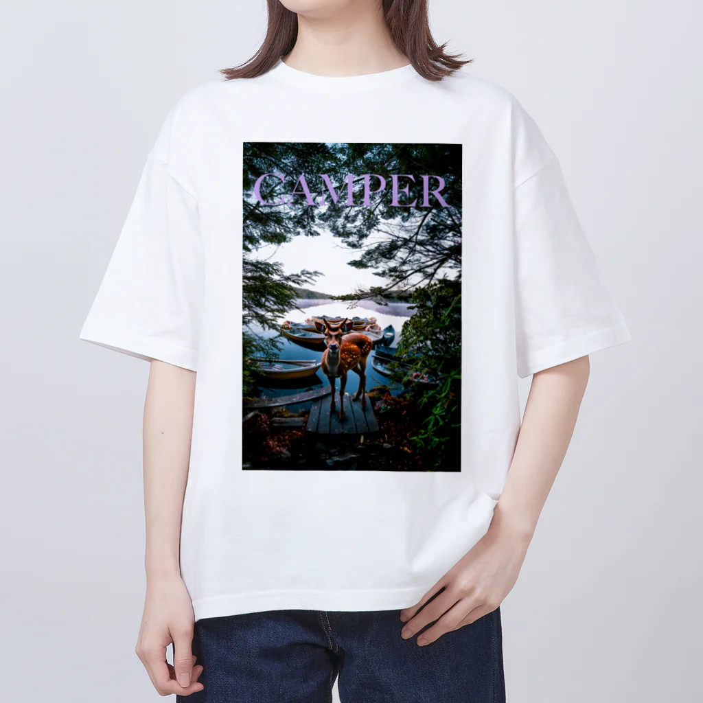 outdoor lifeのcamper  オーバーサイズTシャツ