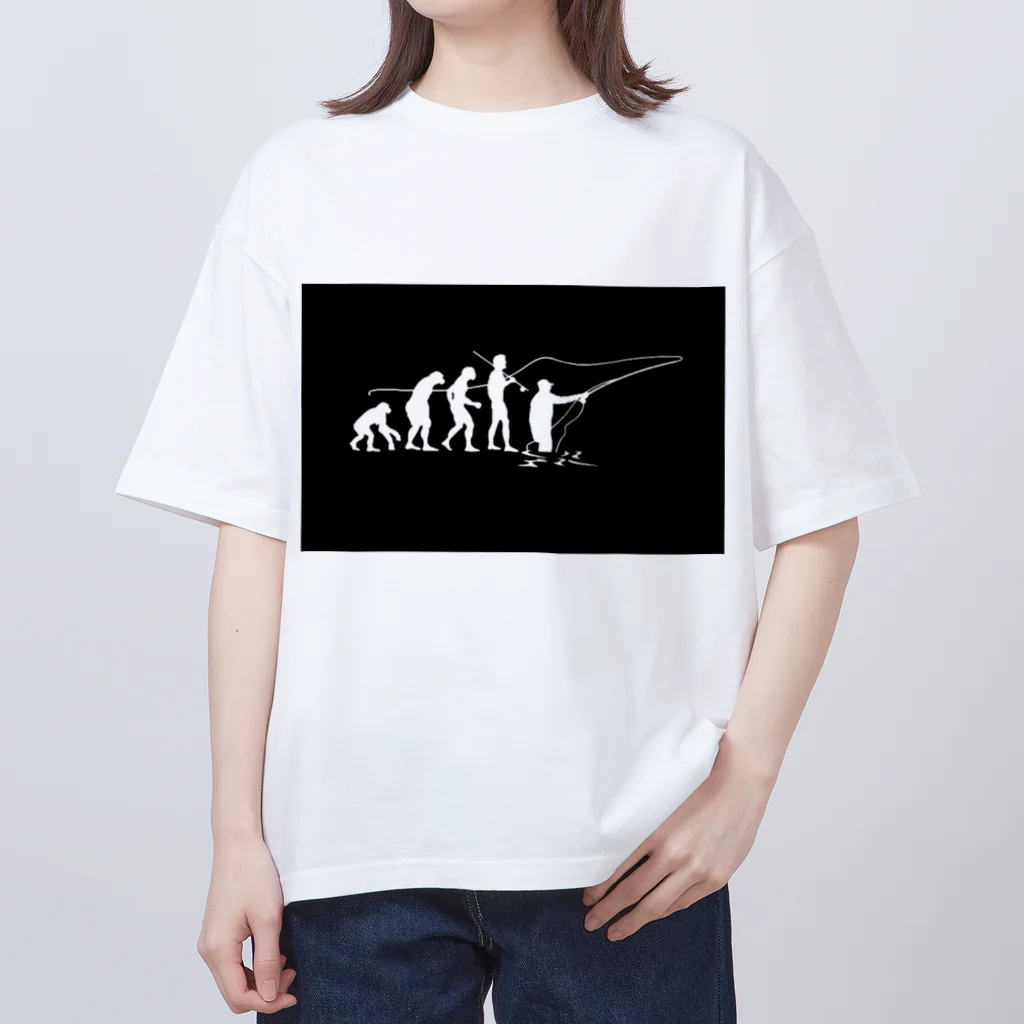 No Fishing No Life の釣りは進化？ オーバーサイズTシャツ