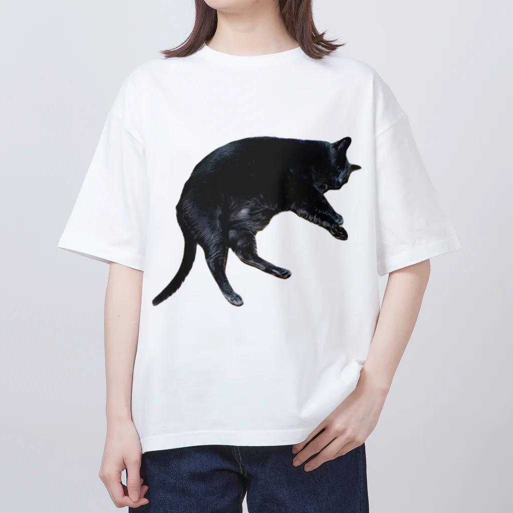 moyomeの太ってるねこ　オーバーサイズ Oversized T-Shirt