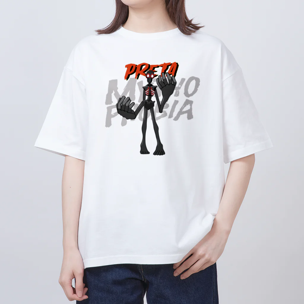 MythophobiaのMythophobia: Preta オーバーサイズTシャツ