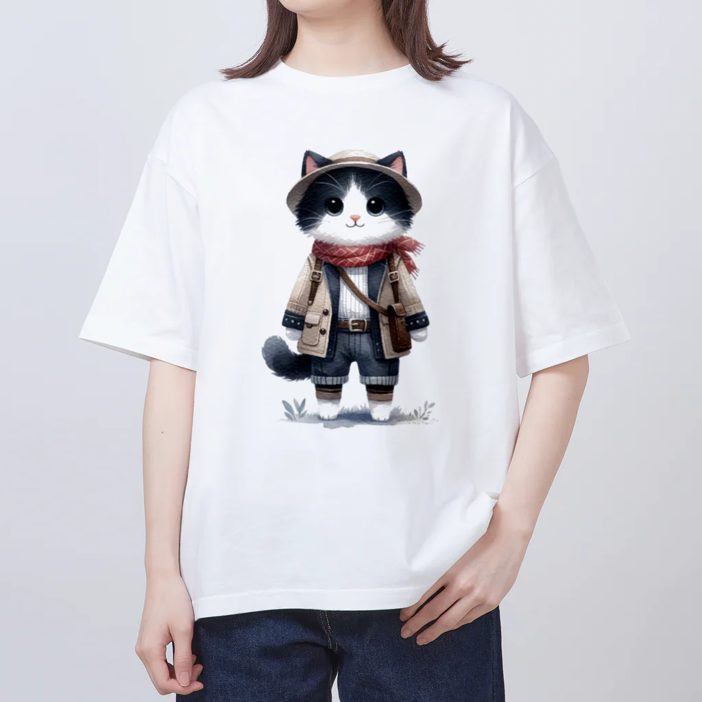 夢見る猫の箱庭のソル Oversized T-Shirt