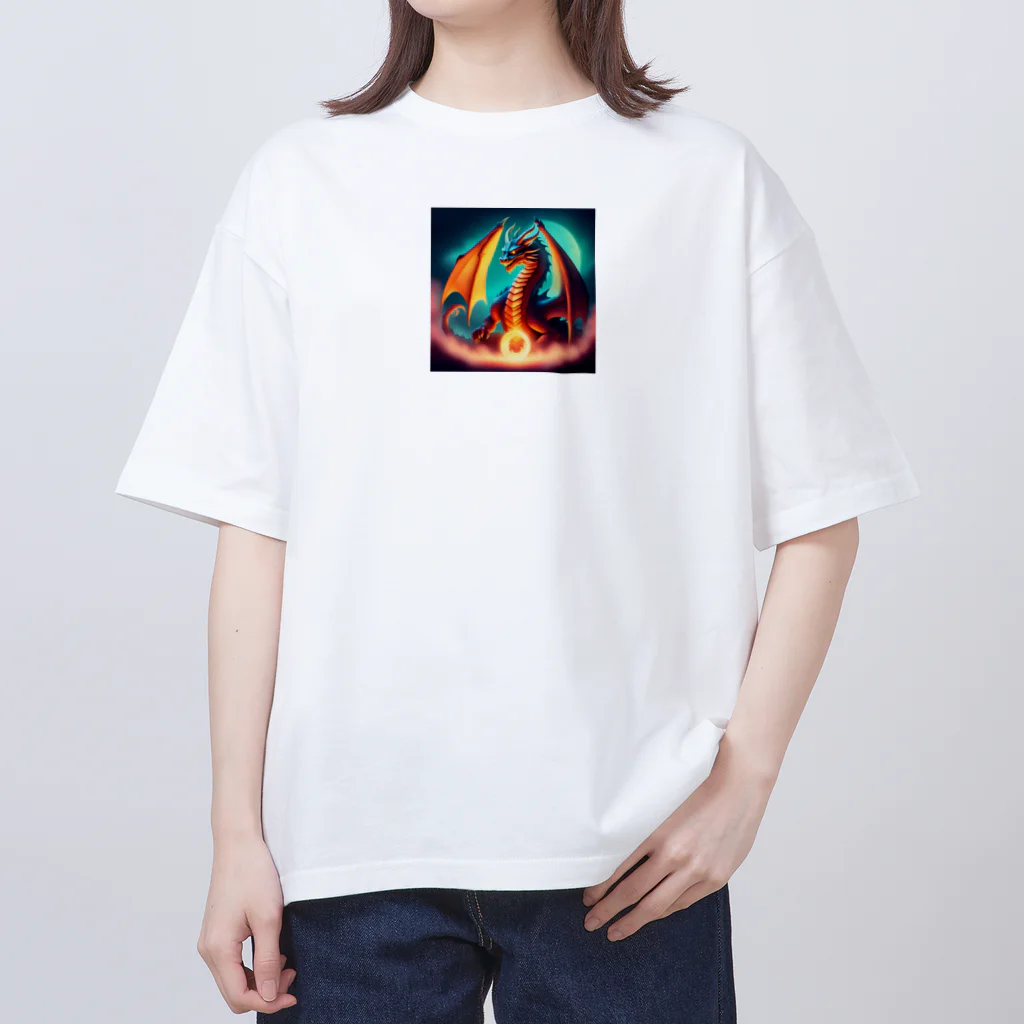 fantastical storeのdragons オーバーサイズTシャツ