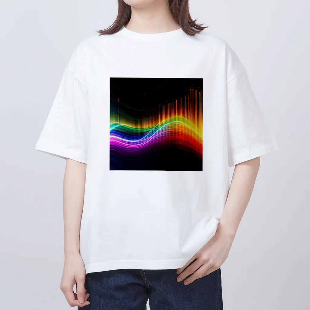 ロゴロゴ屋の鼓動 Oversized T-Shirt