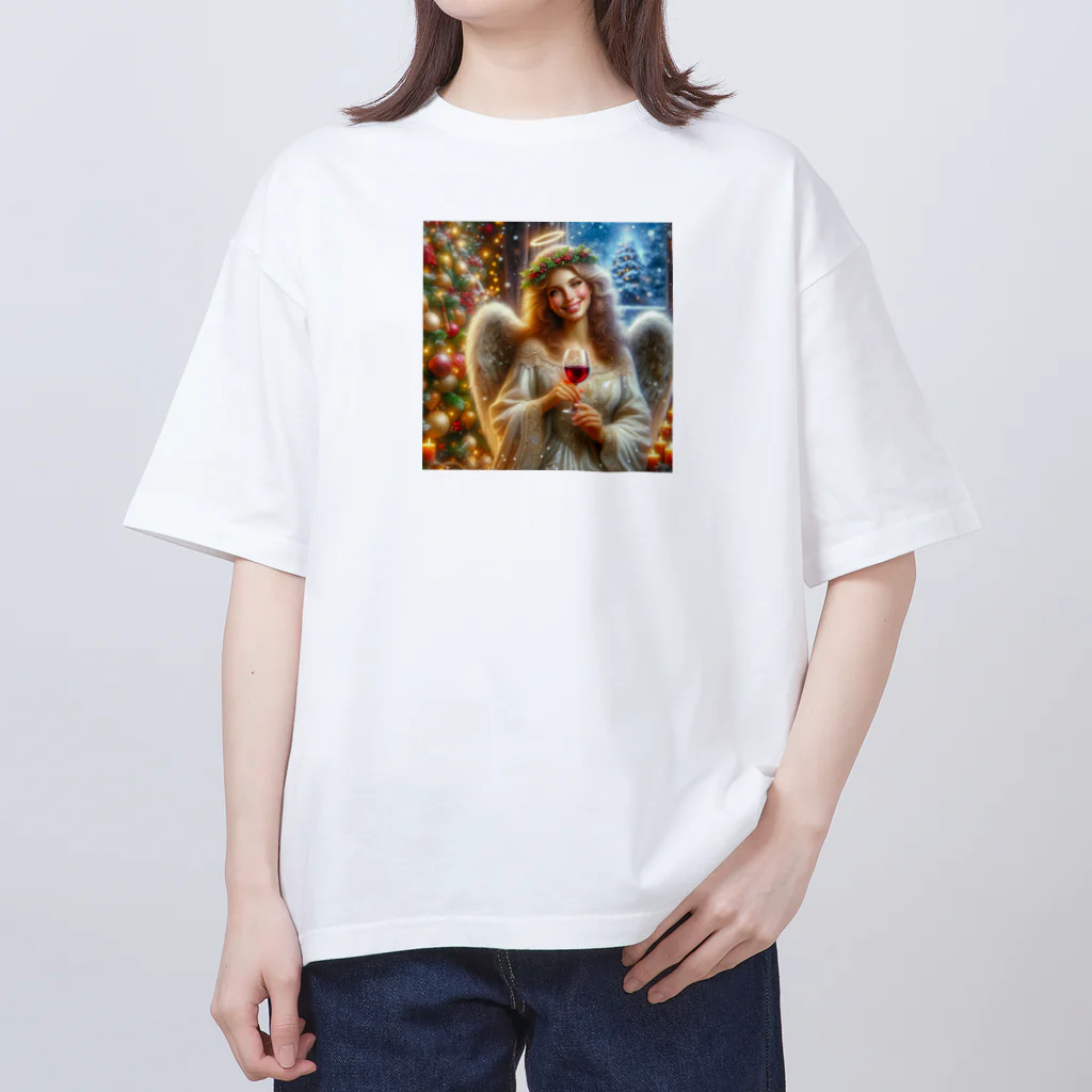 たまき工房の呑天使のクリスマス Oversized T-Shirt