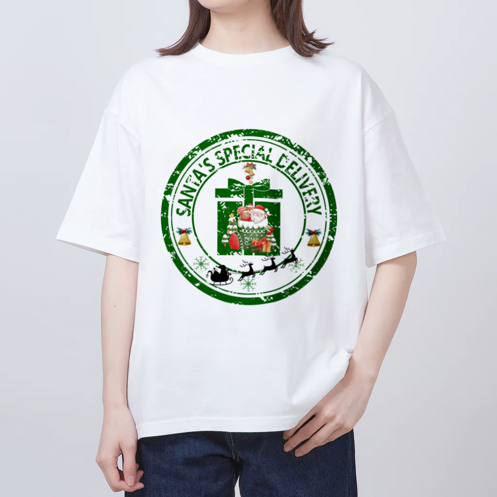 CyberArmadilloのサンタスペシャルデリバリー Oversized T-Shirt