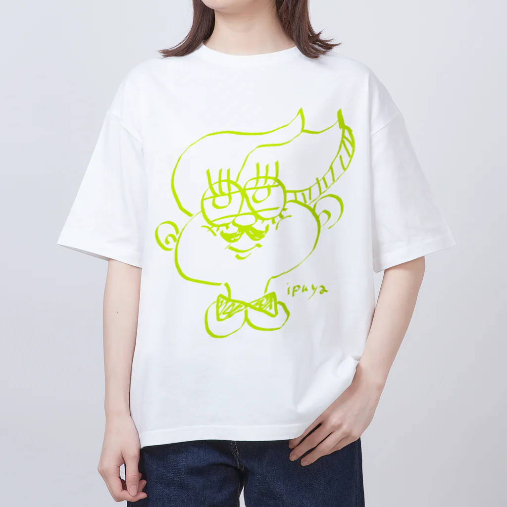 ｉｐｕｙａ(イプヤ)の風がつよいね ダンディー オーバーサイズTシャツ