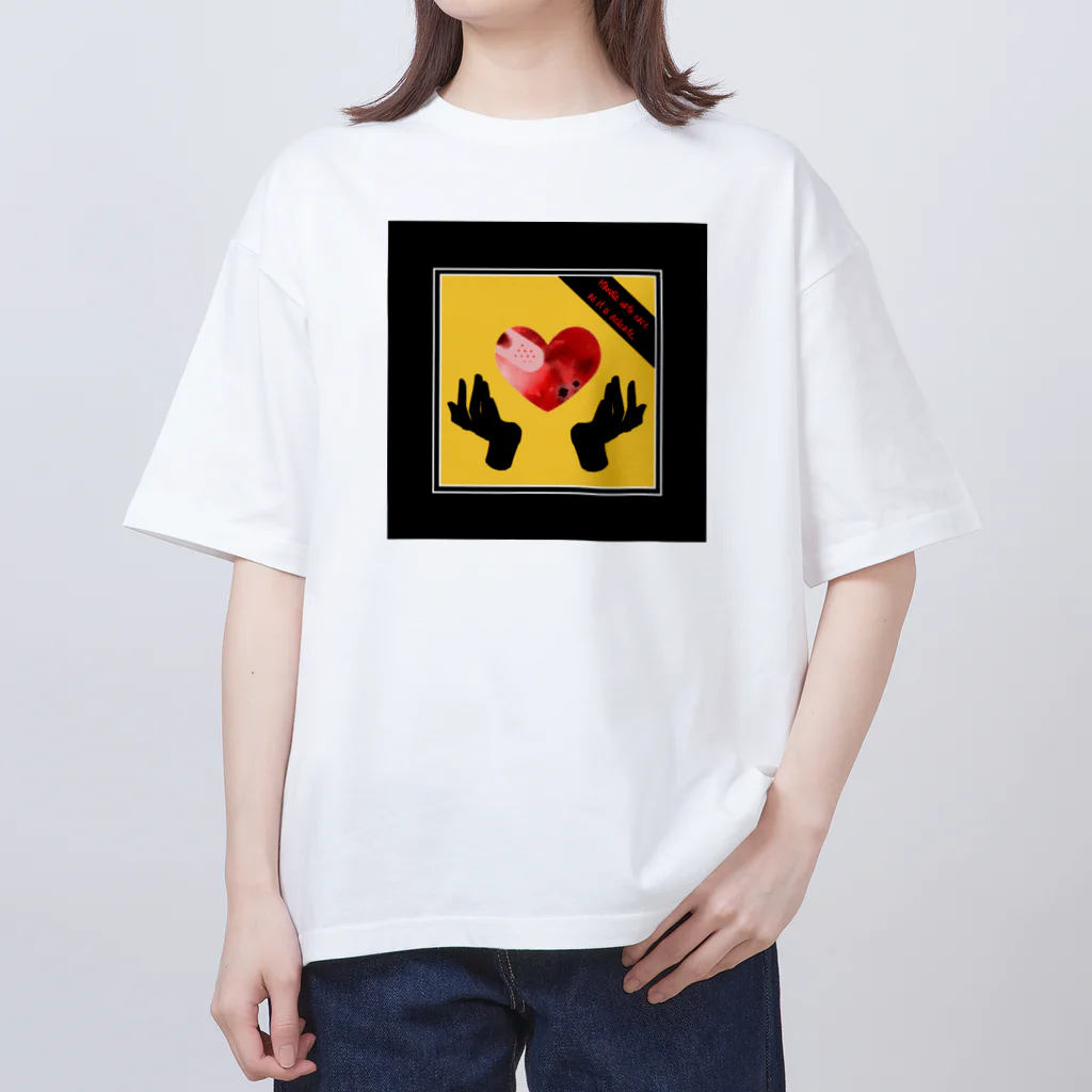 yuuの繊細心故取扱注意 Oversized T-Shirt