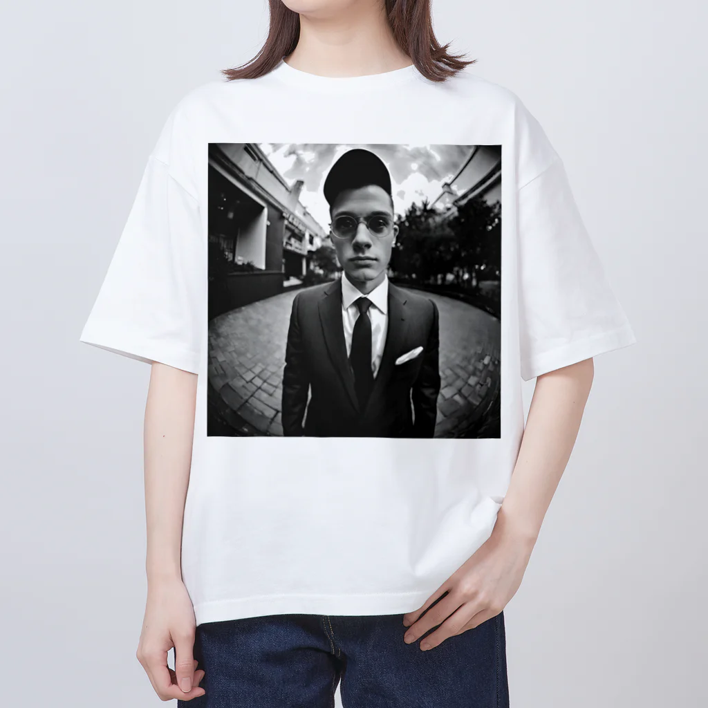 まんまるのsuits(men) Oversized T-Shirt