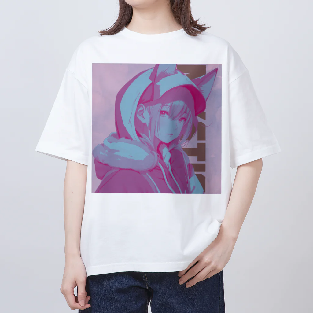 アーケイン・ストリート雑貨のミスティックキャットN19 Oversized T-Shirt