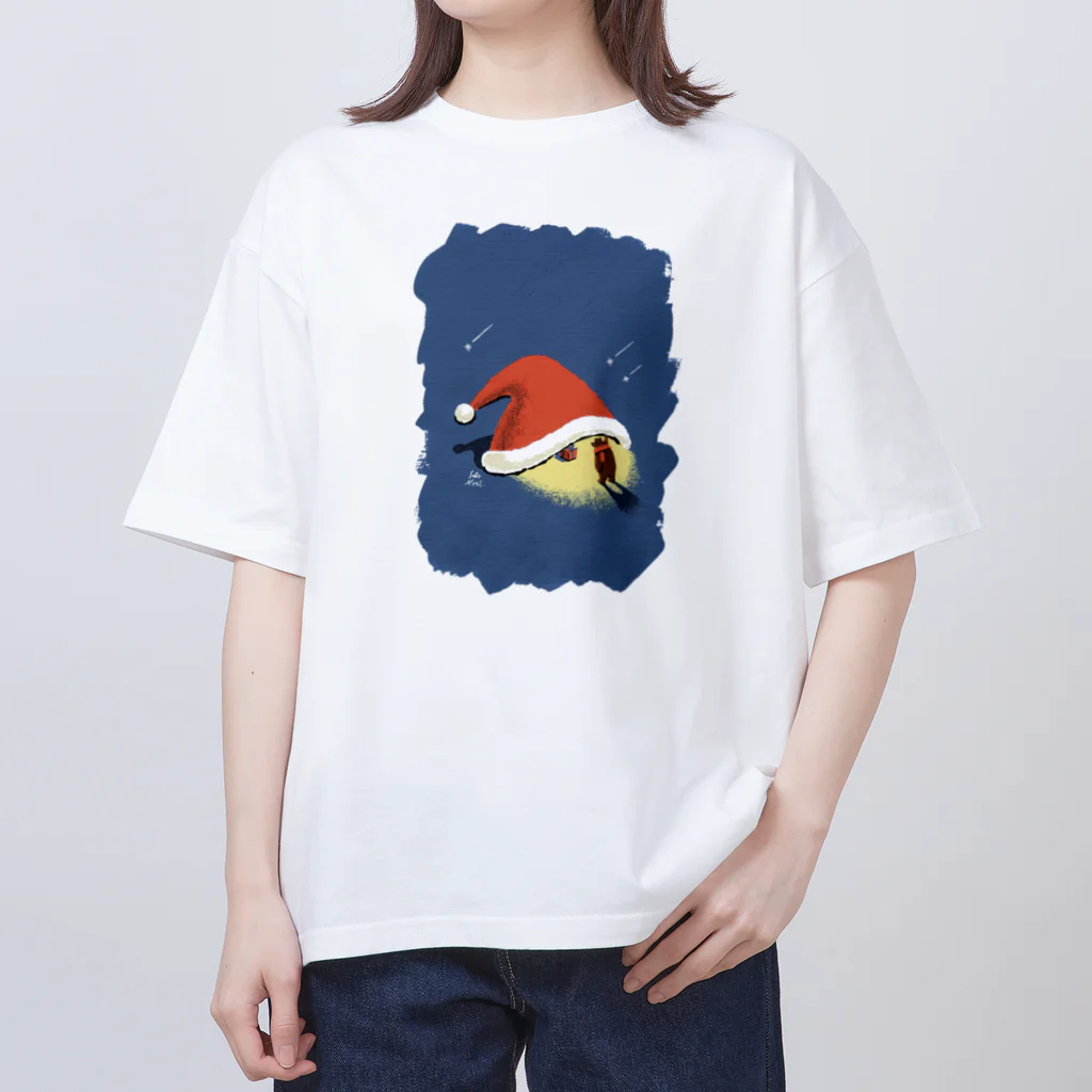 サトウノリコ*の帽子の中には……(塗り) オーバーサイズTシャツ