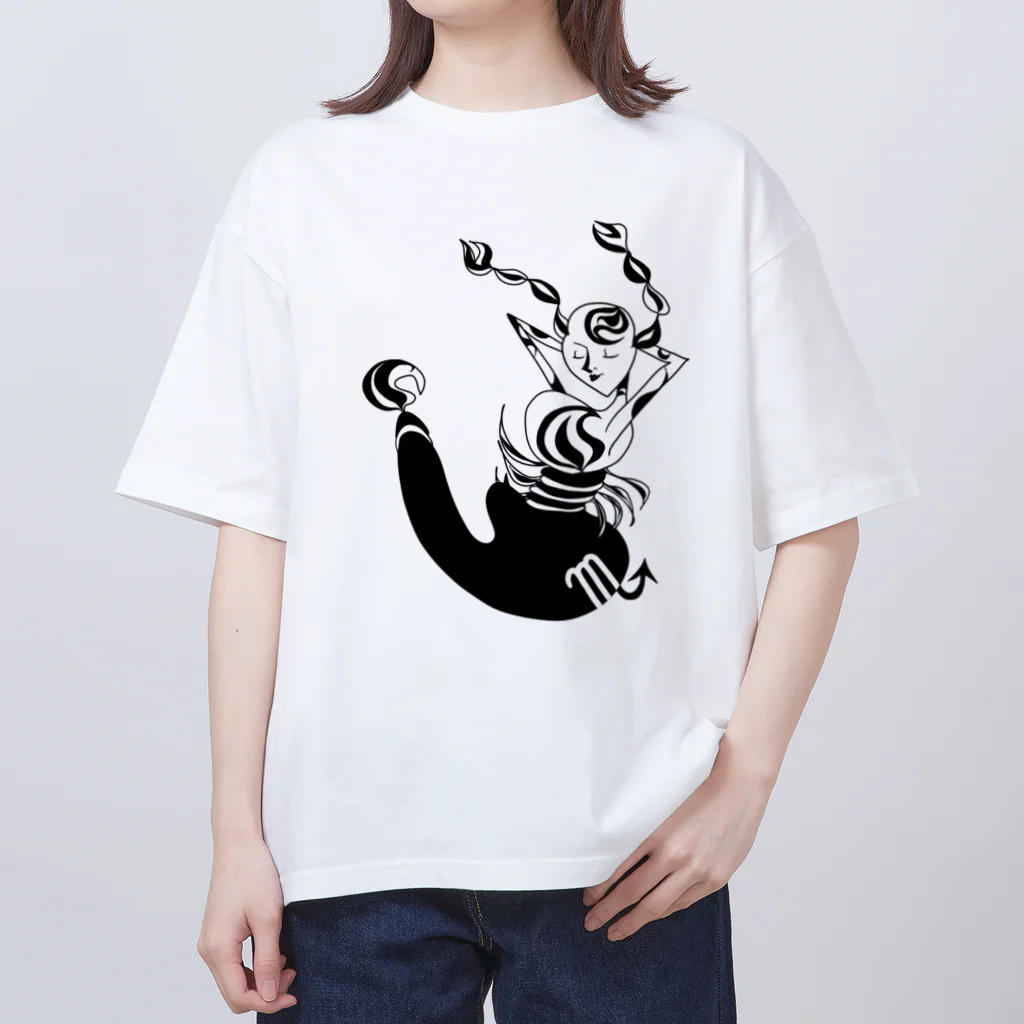 Goo Moo LABO（ぐーむーらぼ）のさそり座のヒト Oversized T-Shirt