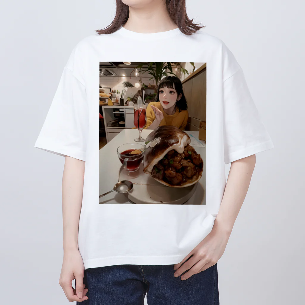 俺のカノジョの俺のカノジョ 午後のティータイム編 Oversized T-Shirt